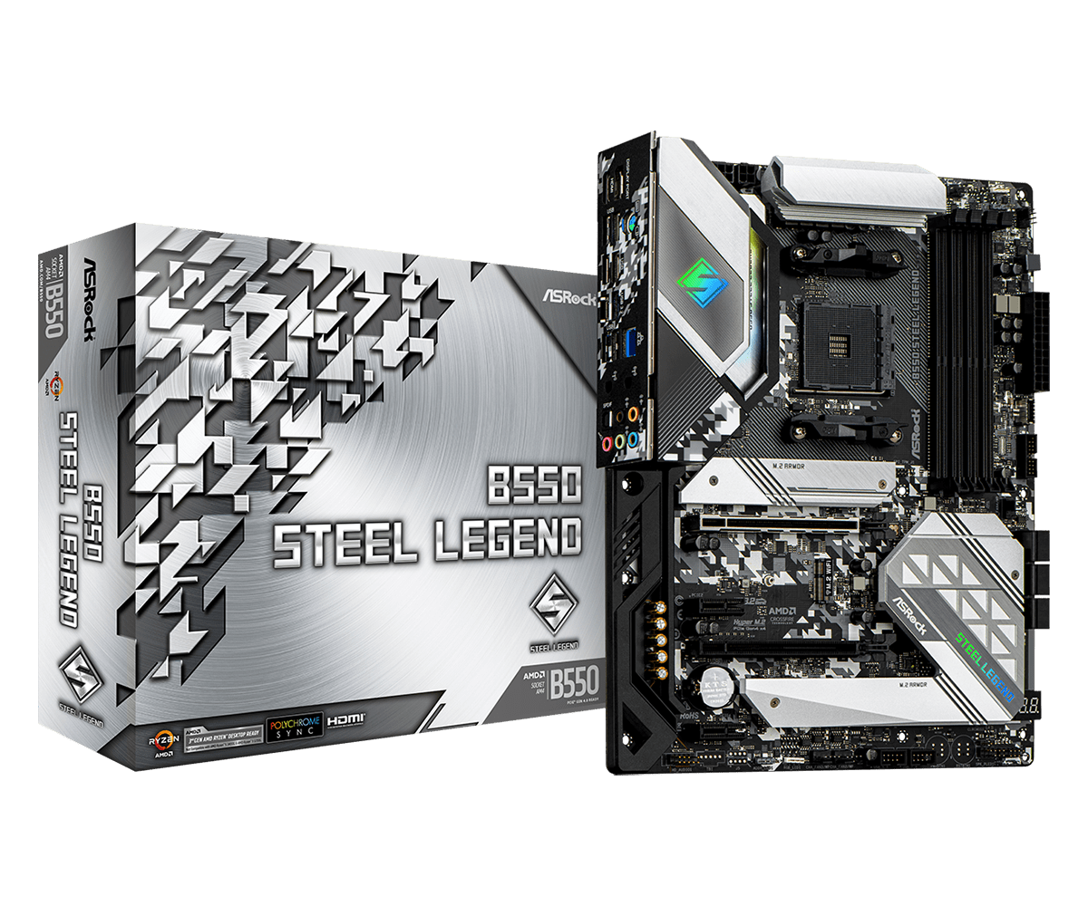 Asrock B550 Steel Legend - Motherboard Specifications On MotherboardDB